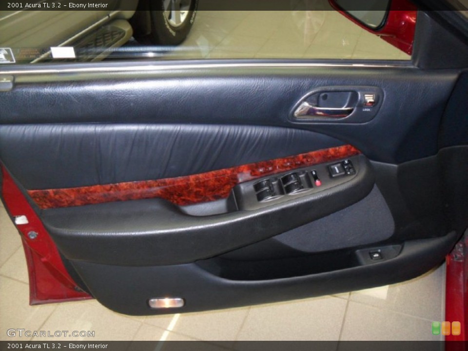 Ebony Interior Door Panel for the 2001 Acura TL 3.2 #57028016