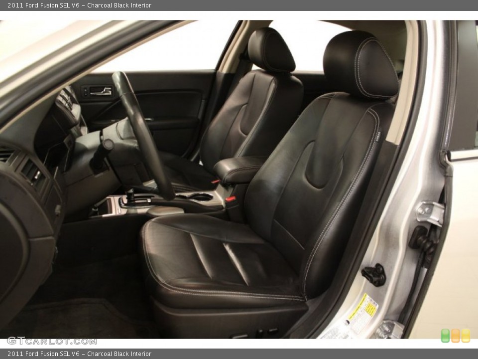 Charcoal Black Interior Photo for the 2011 Ford Fusion SEL V6 #57028944