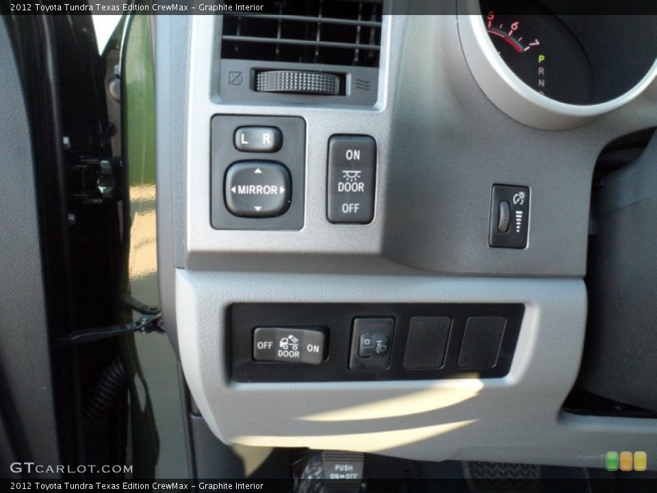 Graphite Interior Controls for the 2012 Toyota Tundra Texas Edition CrewMax #57030242