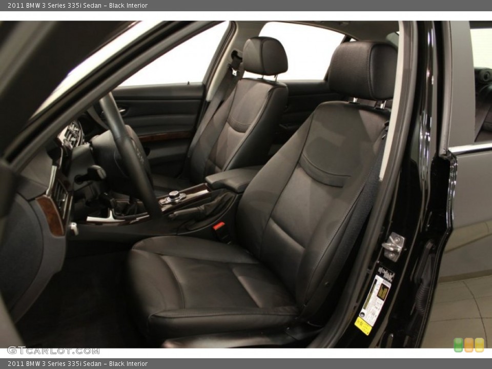 Black Interior Photo for the 2011 BMW 3 Series 335i Sedan #57030557