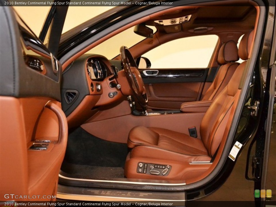 Cognac/Beluga Interior Photo for the 2010 Bentley Continental Flying Spur  #57030569