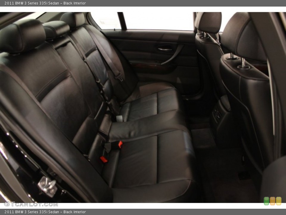 Black Interior Photo for the 2011 BMW 3 Series 335i Sedan #57030678