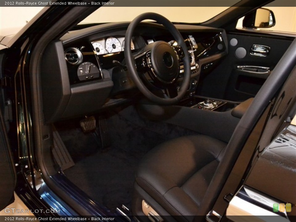 Black Interior Photo for the 2012 Rolls-Royce Ghost Extended Wheelbase #57030806