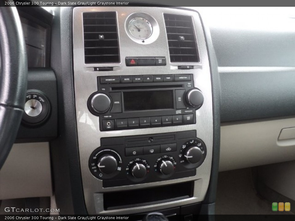 Dark Slate Gray/Light Graystone Interior Controls for the 2006 Chrysler 300 Touring #57032057