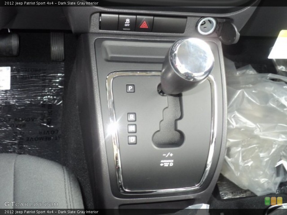 Dark Slate Gray Interior Transmission for the 2012 Jeep Patriot Sport 4x4 #57032378