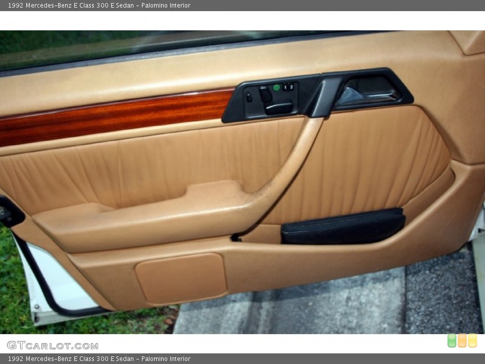 Palomino Interior Door Panel for the 1992 Mercedes-Benz E Class 300 E Sedan #57032486