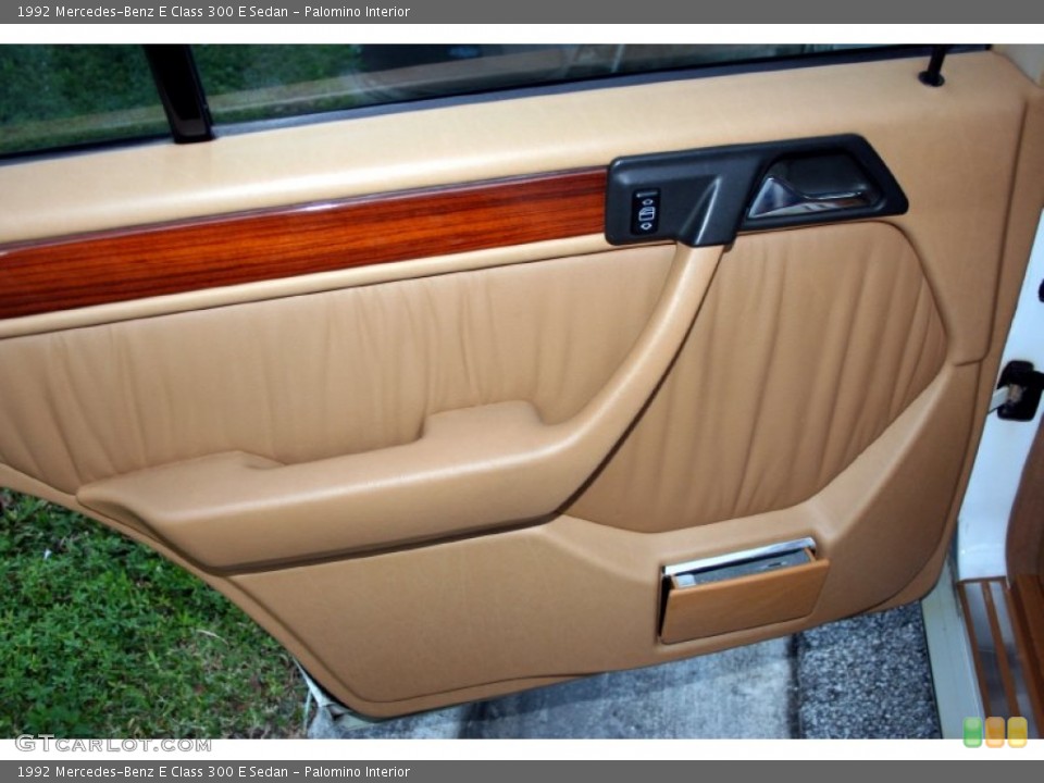 Palomino Interior Door Panel for the 1992 Mercedes-Benz E Class 300 E Sedan #57032498