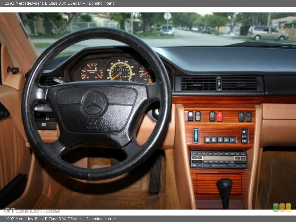 Palomino Interior Dashboard for the 1992 Mercedes-Benz E Class 300 E Sedan #57032639