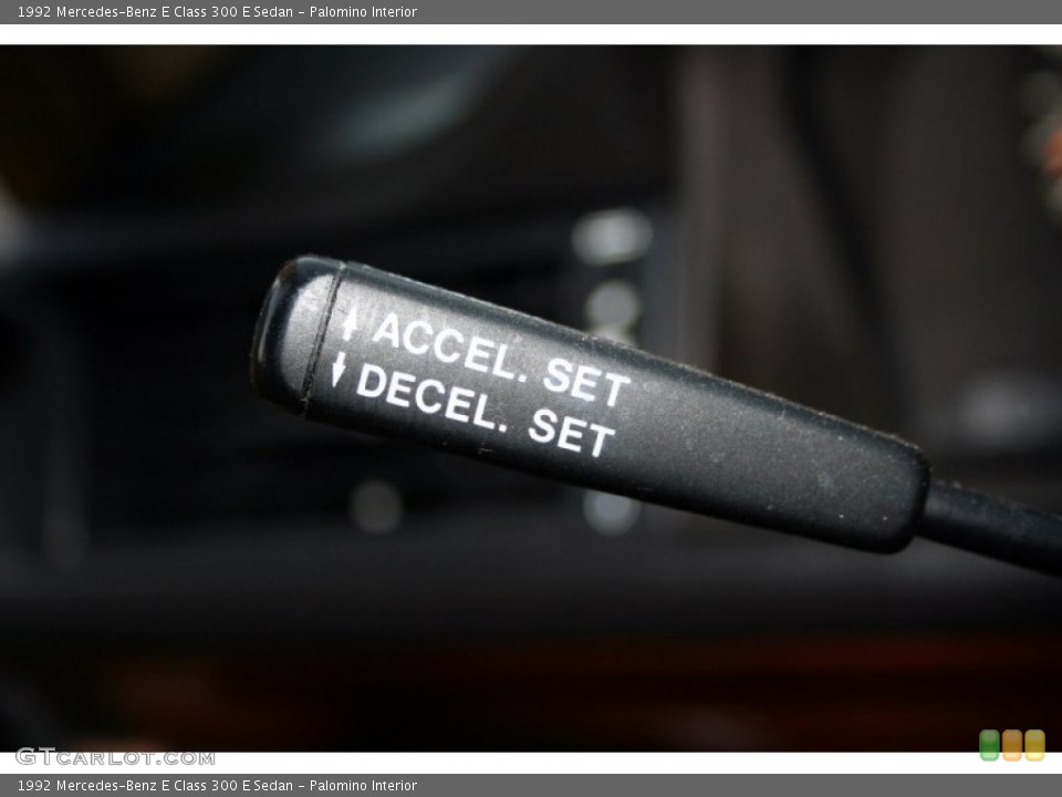 Palomino Interior Controls for the 1992 Mercedes-Benz E Class 300 E Sedan #57032678