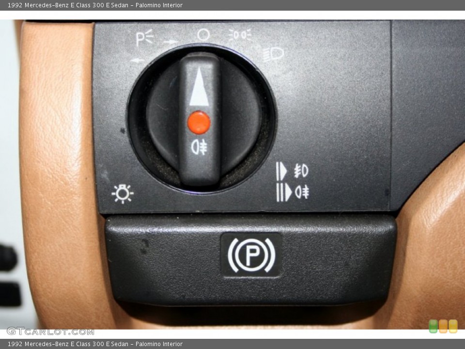 Palomino Interior Controls for the 1992 Mercedes-Benz E Class 300 E Sedan #57032684