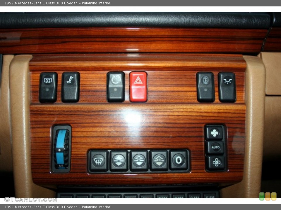 Palomino Interior Controls for the 1992 Mercedes-Benz E Class 300 E Sedan #57032690