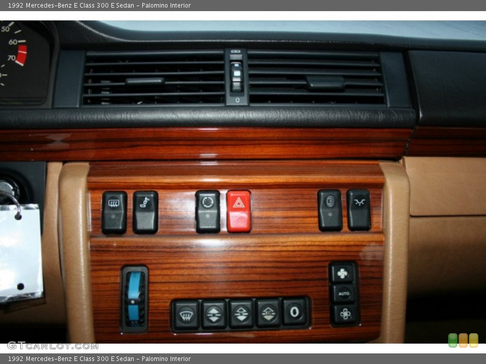 Palomino Interior Controls for the 1992 Mercedes-Benz E Class 300 E Sedan #57032702