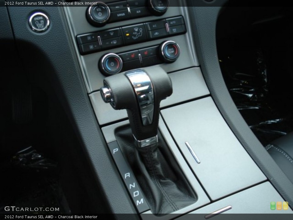 Charcoal Black Interior Transmission for the 2012 Ford Taurus SEL AWD #57037766