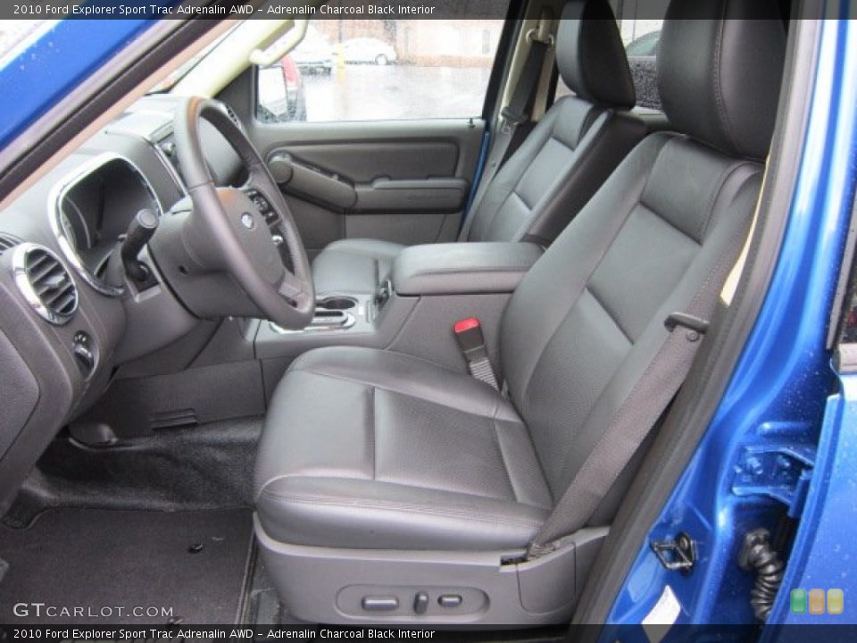 Adrenalin Charcoal Black Interior Photo for the 2010 Ford Explorer Sport Trac Adrenalin AWD #57039356