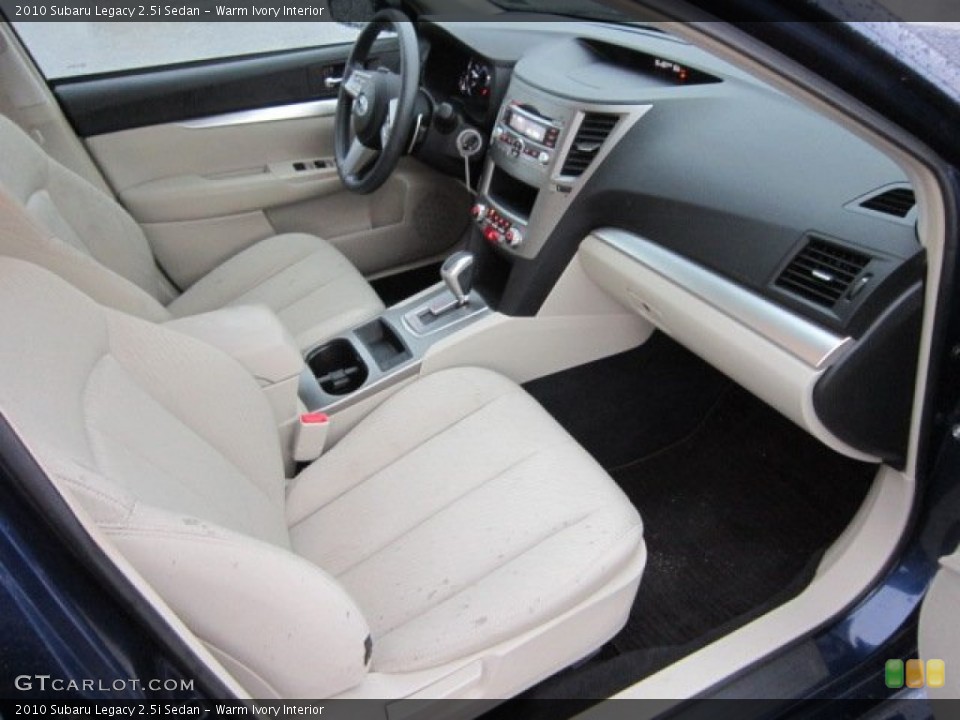 Warm Ivory Interior Photo for the 2010 Subaru Legacy 2.5i Sedan #57040322