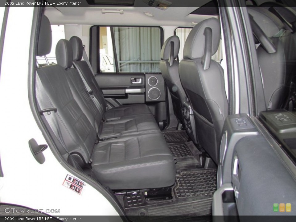 Ebony Interior Photo for the 2009 Land Rover LR3 HSE #57041091