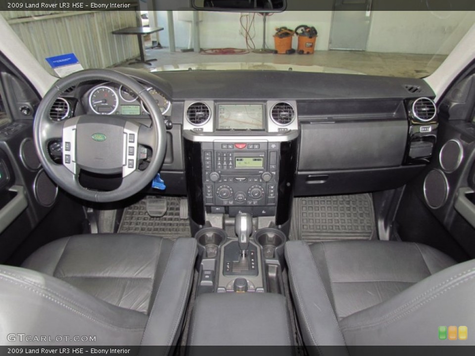 Ebony Interior Dashboard for the 2009 Land Rover LR3 HSE #57041123