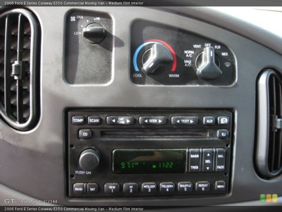 Medium Flint Interior Audio System for the 2006 Ford E Series Cutaway E350 Commercial Moving Van #57042362