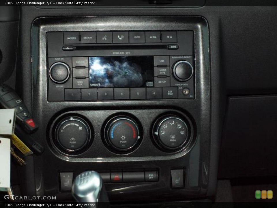 Dark Slate Gray Interior Audio System for the 2009 Dodge Challenger R/T #57044978