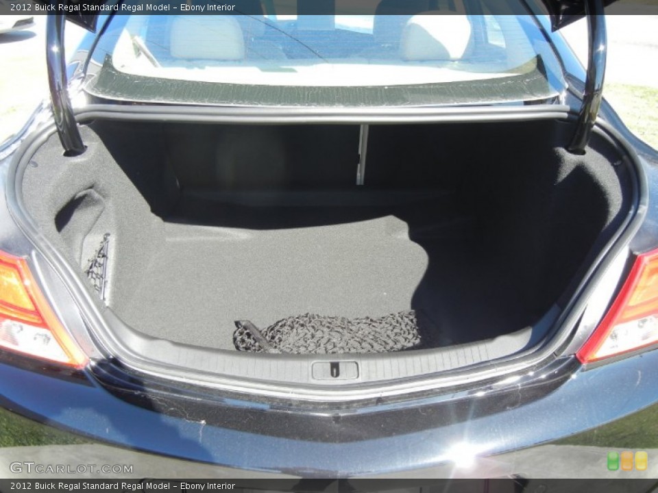 Ebony Interior Trunk for the 2012 Buick Regal  #57045833