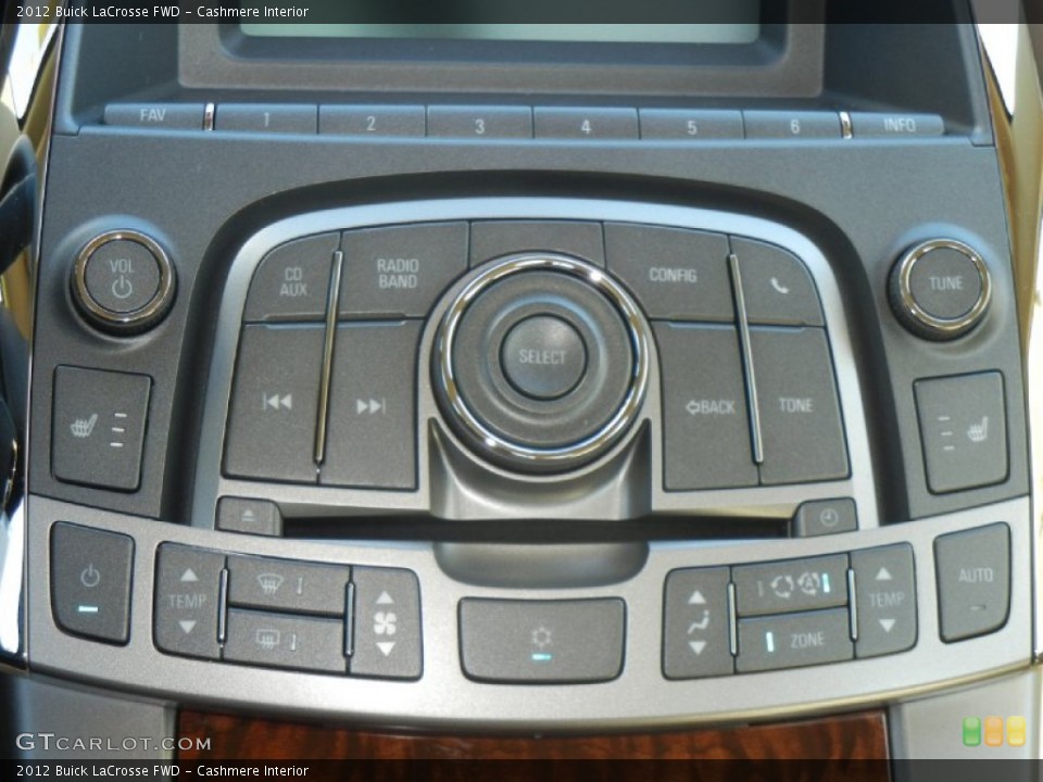 Cashmere Interior Controls for the 2012 Buick LaCrosse FWD #57046066