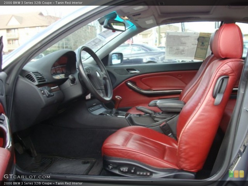 Tanin Red Interior Photo for the 2000 BMW 3 Series 328i Coupe #57046667