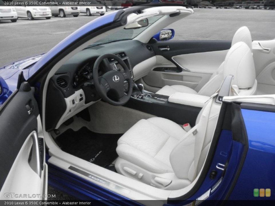 Alabaster Interior Photo for the 2010 Lexus IS 350C Convertible #57047198