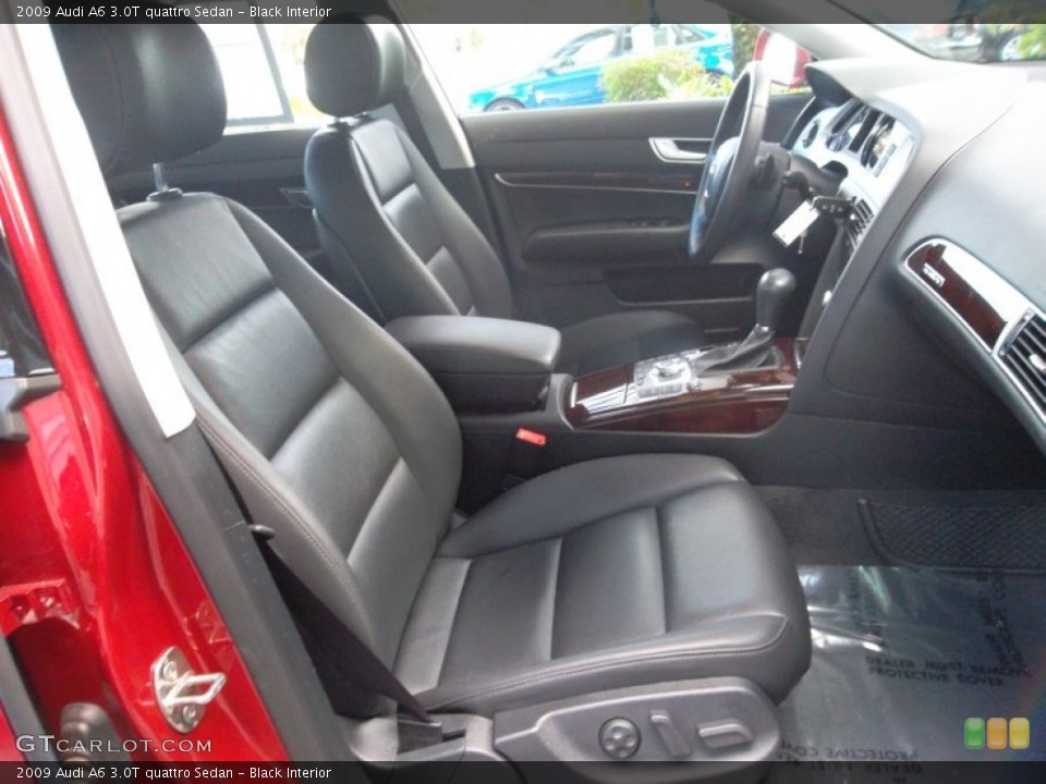 Black Interior Photo for the 2009 Audi A6 3.0T quattro Sedan #57048929