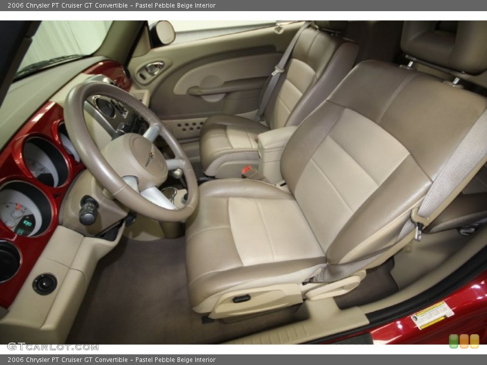 Pastel Pebble Beige Interior Photo for the 2006 Chrysler PT Cruiser GT Convertible #57049579