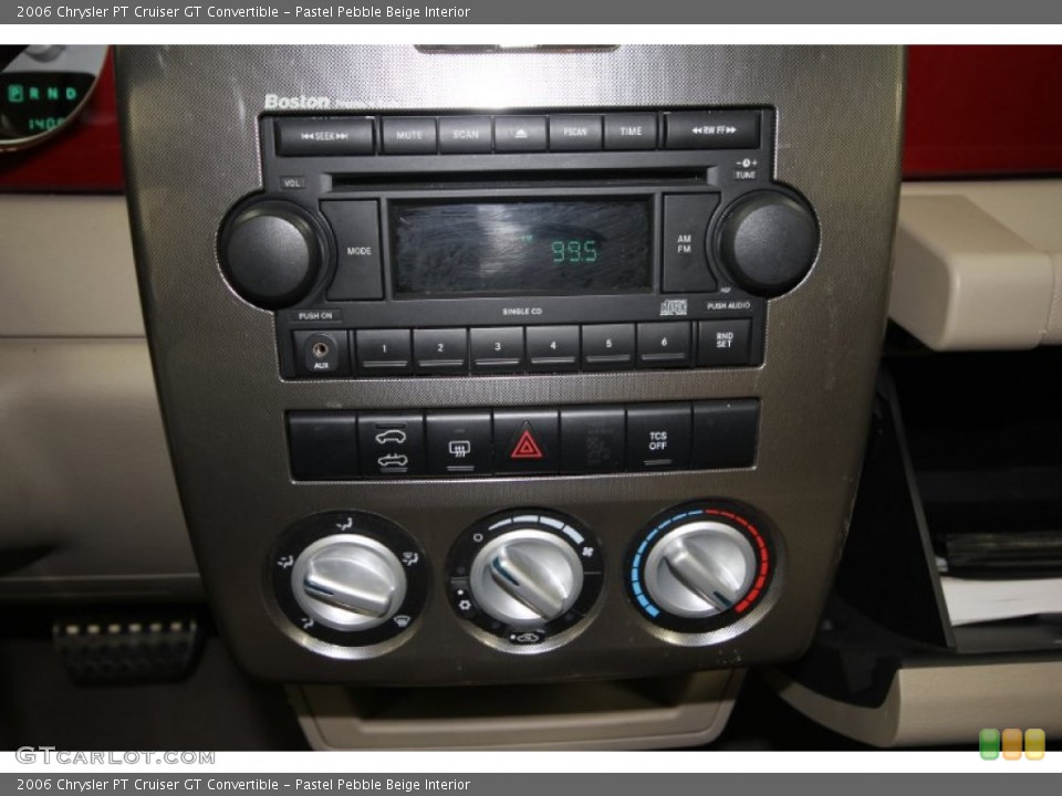 Pastel Pebble Beige Interior Audio System for the 2006 Chrysler PT Cruiser GT Convertible #57049647