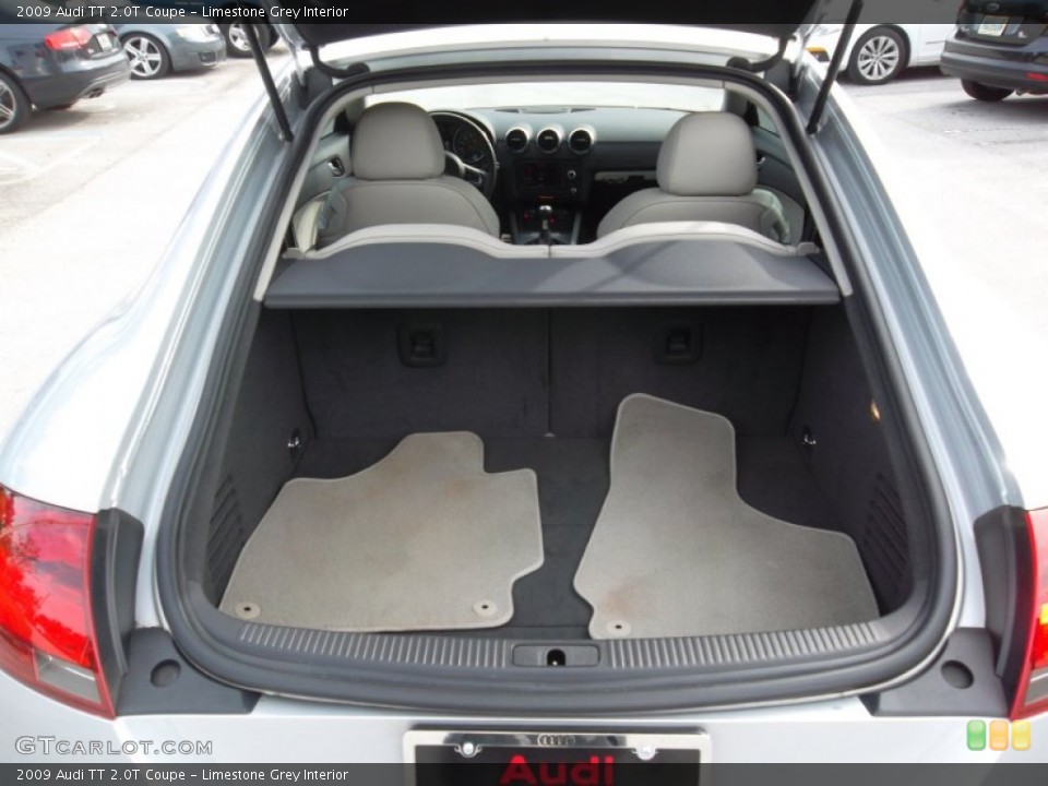 Limestone Grey Interior Trunk for the 2009 Audi TT 2.0T Coupe #57051708