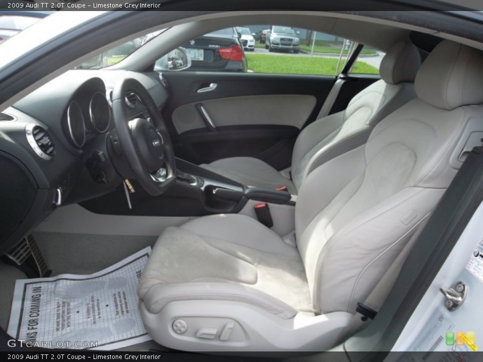 Limestone Grey Interior Photo for the 2009 Audi TT 2.0T Coupe #57051785