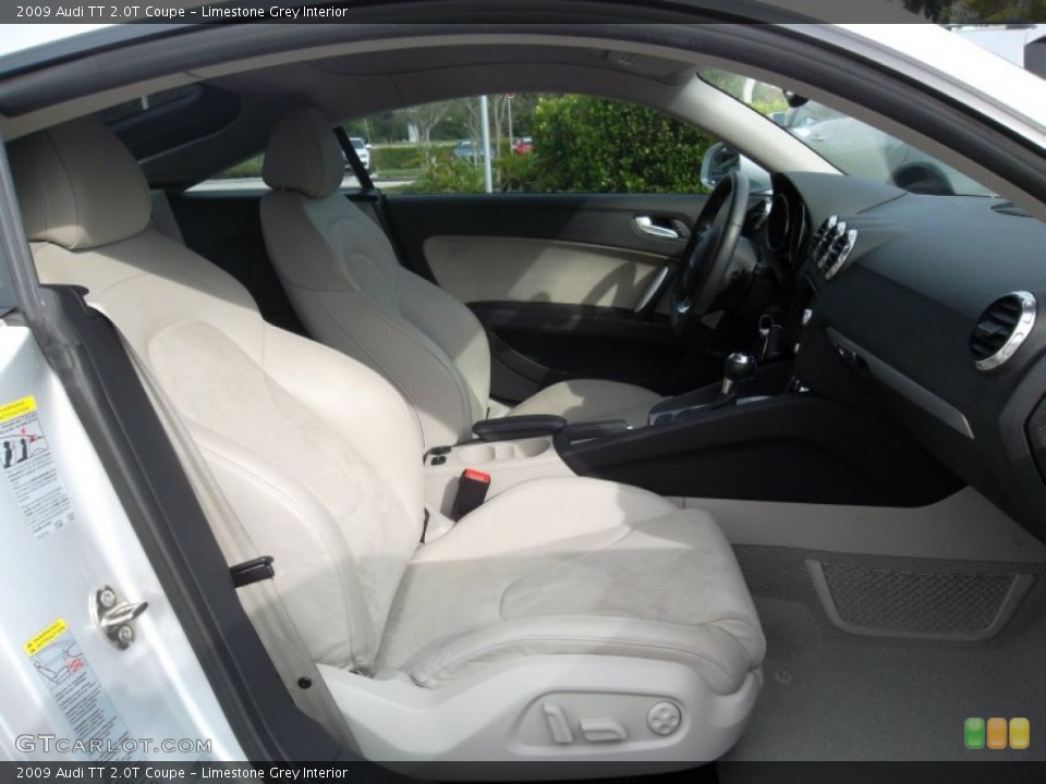 Limestone Grey Interior Photo for the 2009 Audi TT 2.0T Coupe #57051809