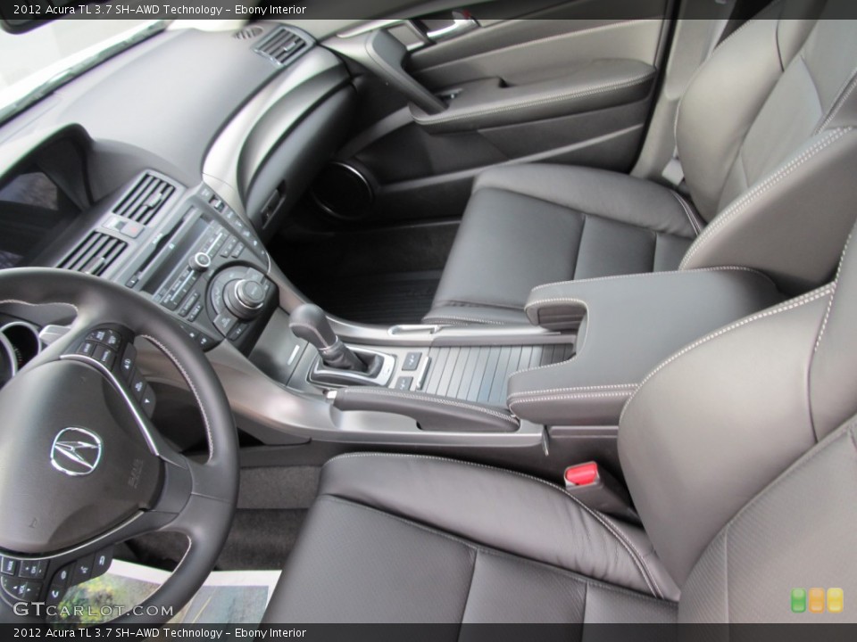 Ebony Interior Photo for the 2012 Acura TL 3.7 SH-AWD Technology #57051935