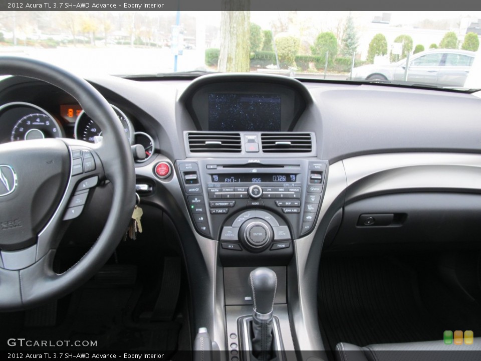 Ebony Interior Dashboard for the 2012 Acura TL 3.7 SH-AWD Advance #57052256