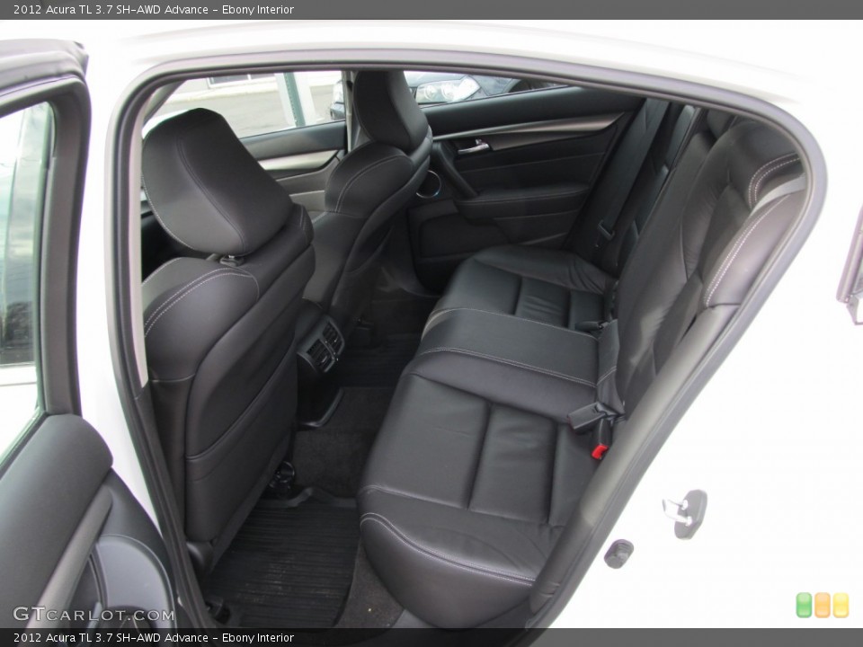 Ebony Interior Photo for the 2012 Acura TL 3.7 SH-AWD Advance #57052334