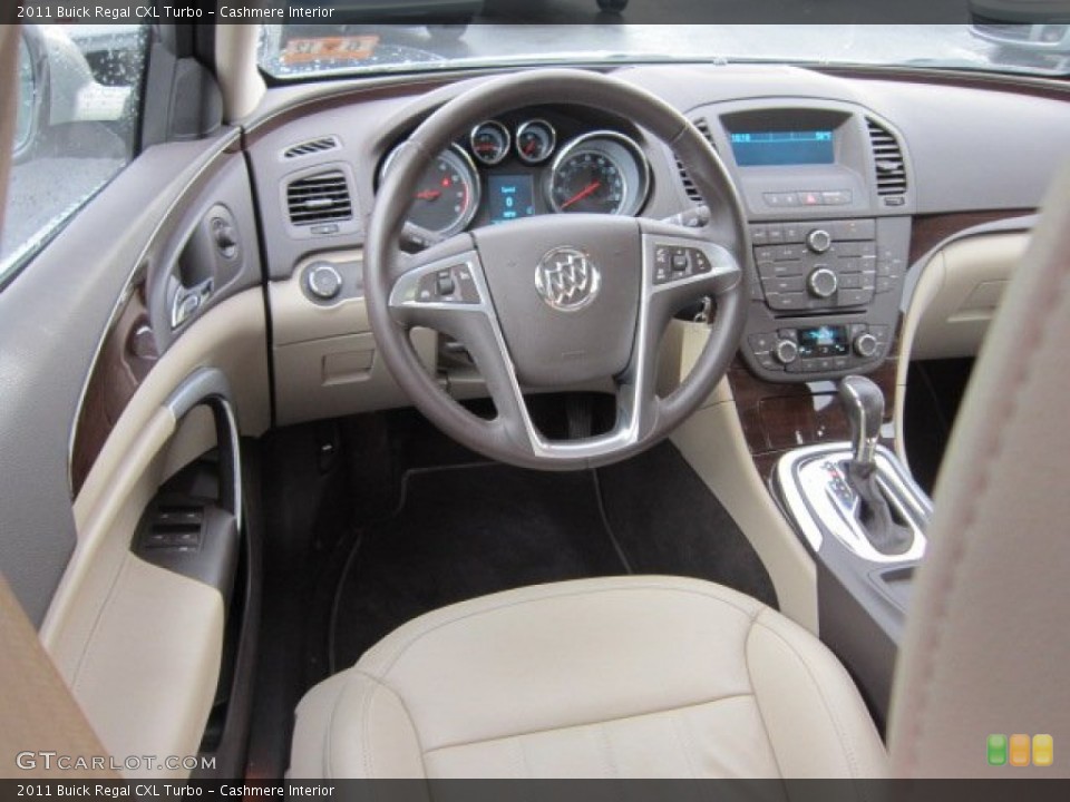 Cashmere Interior Dashboard for the 2011 Buick Regal CXL Turbo #57053347