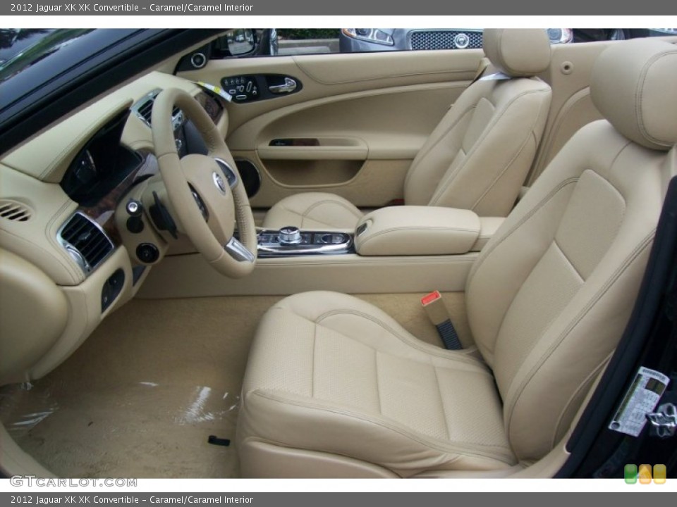 Caramel/Caramel Interior Photo for the 2012 Jaguar XK XK Convertible #57054140