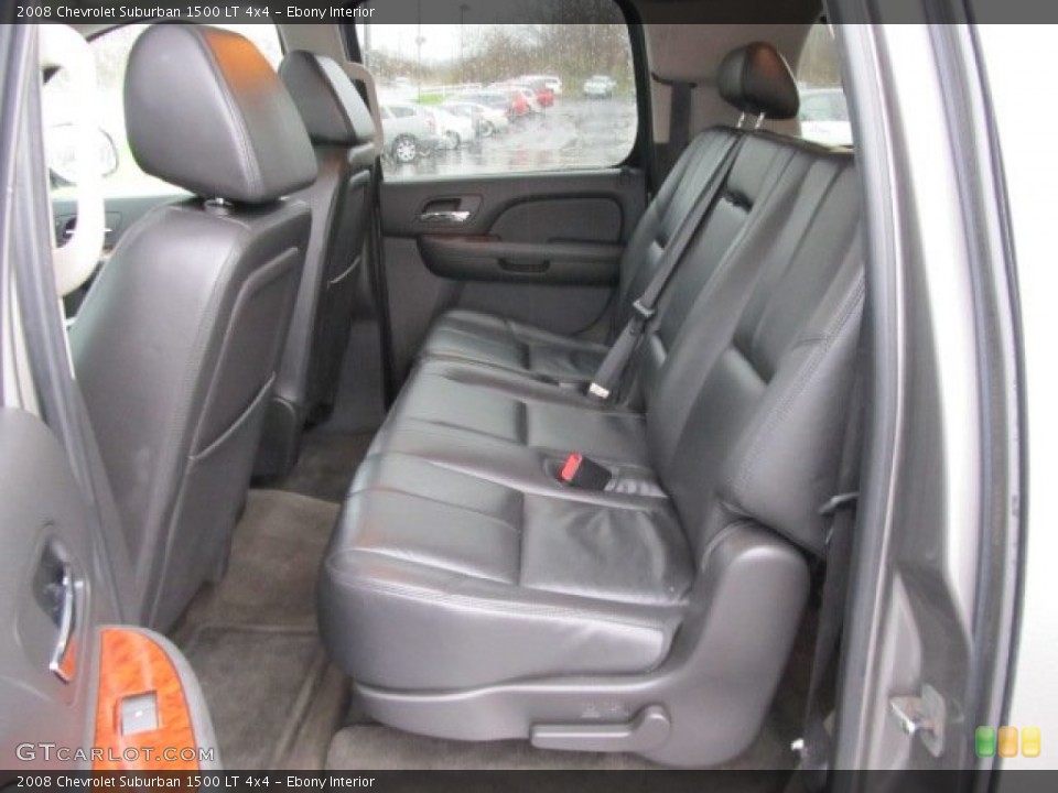 Ebony Interior Photo for the 2008 Chevrolet Suburban 1500 LT 4x4 #57054312