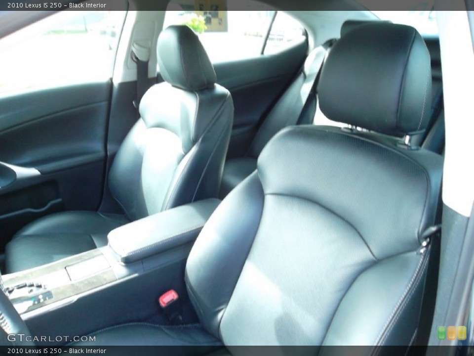 Black Interior Photo for the 2010 Lexus IS 250 #57057353