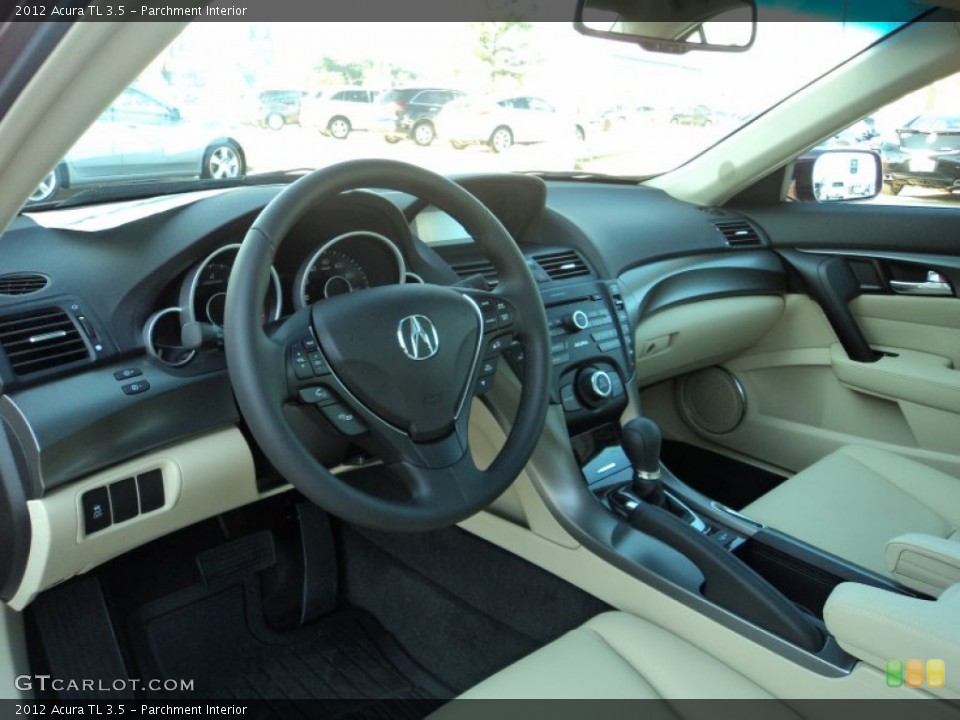 Parchment 2012 Acura TL Interiors