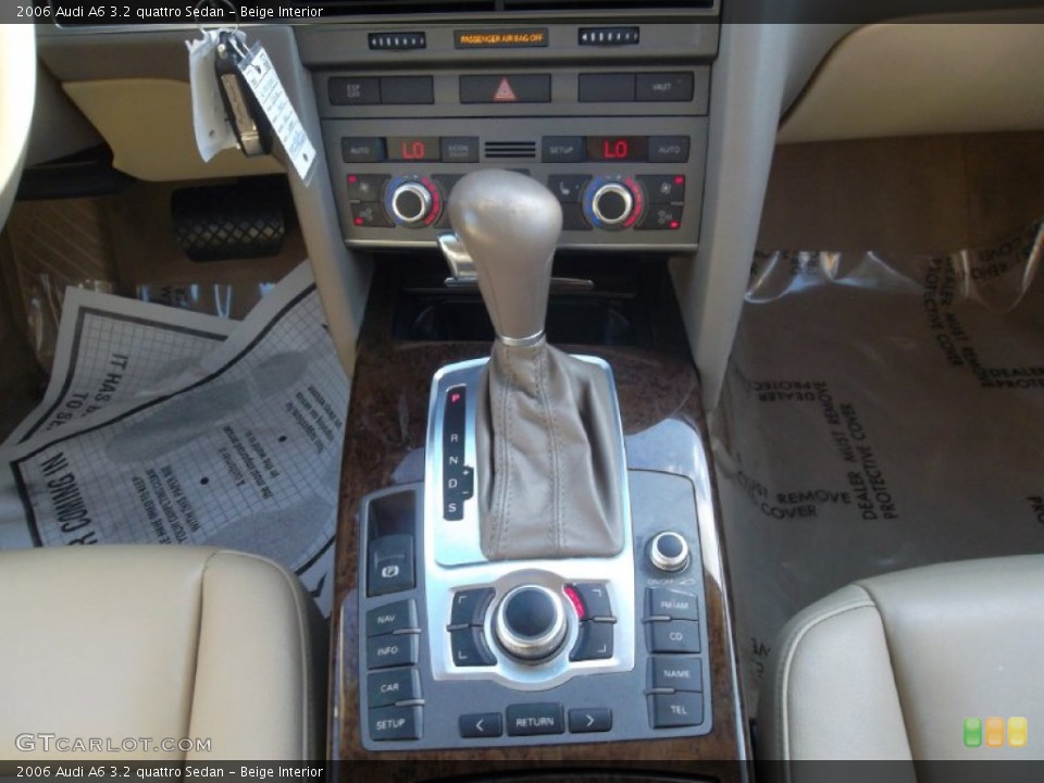 Beige Interior Transmission for the 2006 Audi A6 3.2 quattro Sedan #57060098