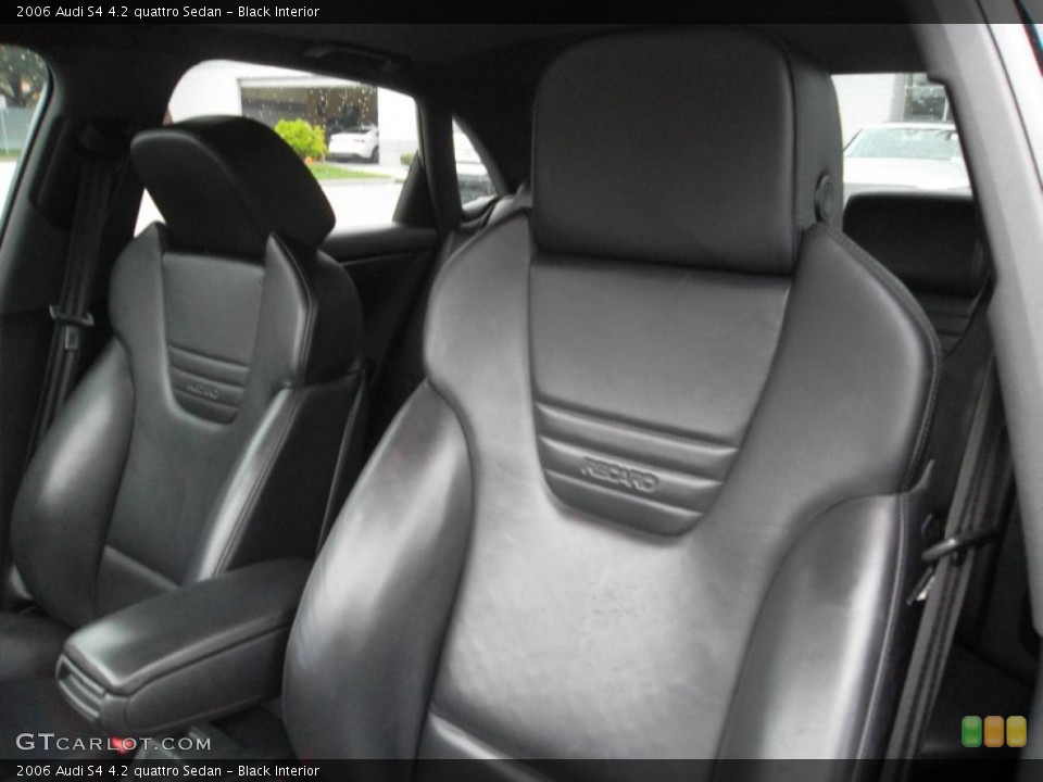 Black Interior Photo for the 2006 Audi S4 4.2 quattro Sedan #57060335