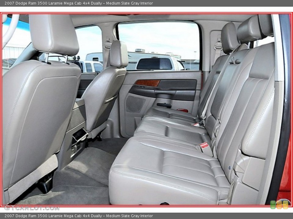 Medium Slate Gray Interior Photo for the 2007 Dodge Ram 3500 Laramie Mega Cab 4x4 Dually #57062927
