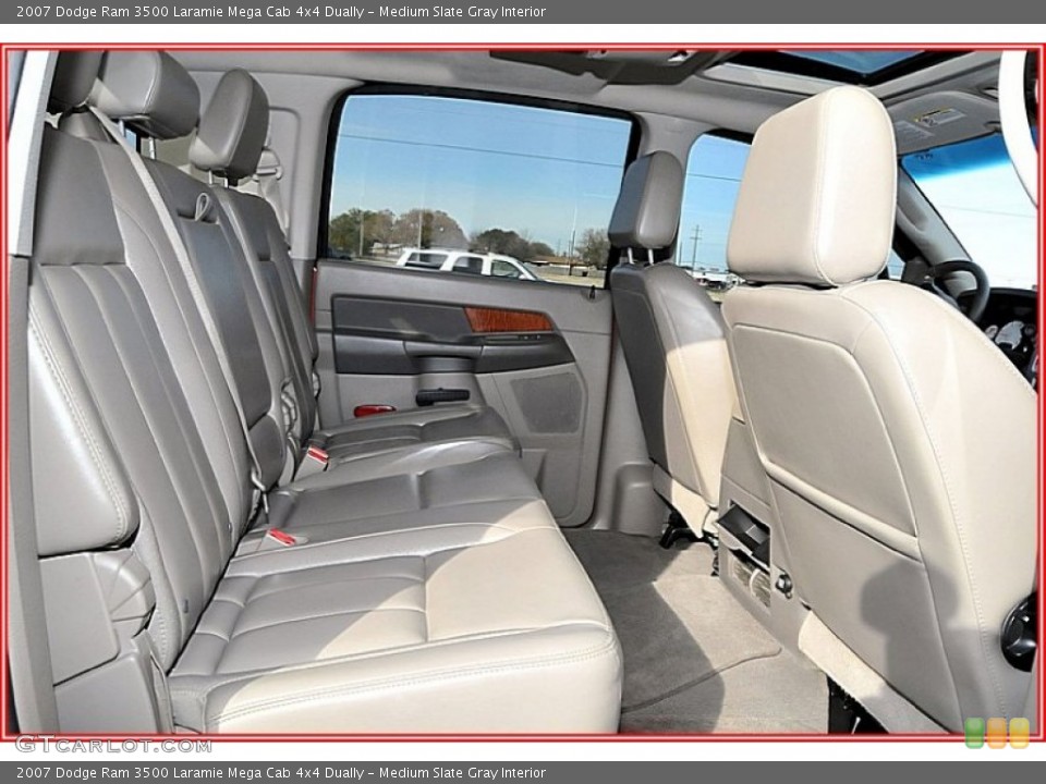 Medium Slate Gray Interior Photo for the 2007 Dodge Ram 3500 Laramie Mega Cab 4x4 Dually #57062945