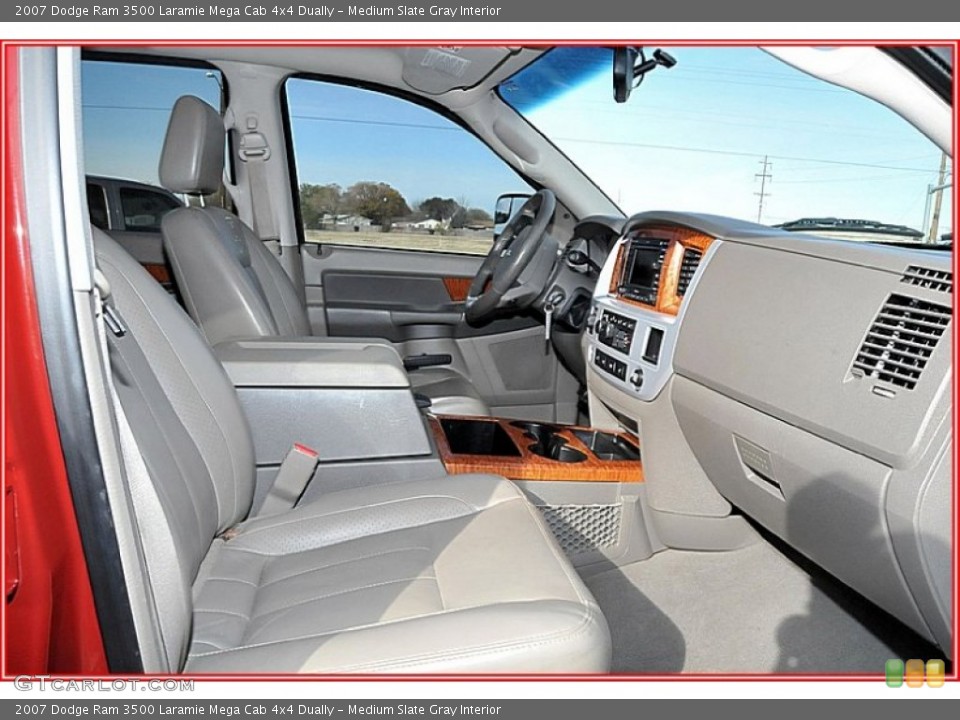 Medium Slate Gray Interior Photo for the 2007 Dodge Ram 3500 Laramie Mega Cab 4x4 Dually #57062954