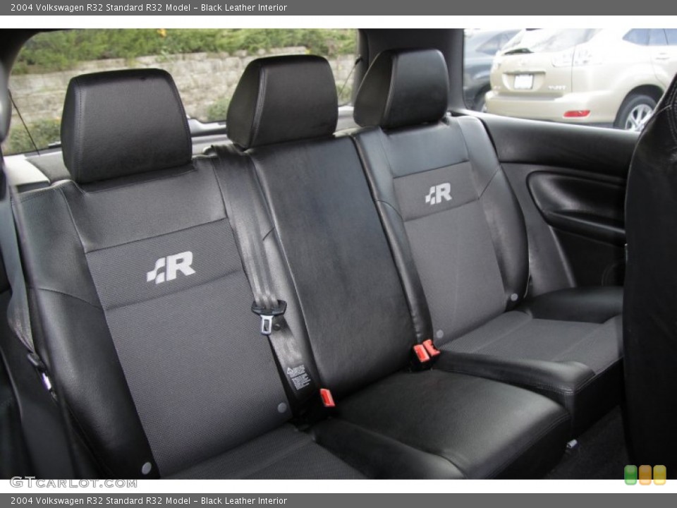 Black Leather Interior Photo for the 2004 Volkswagen R32  #57063152