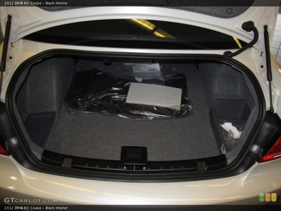 Black Interior Trunk for the 2012 BMW M3 Coupe #57064682