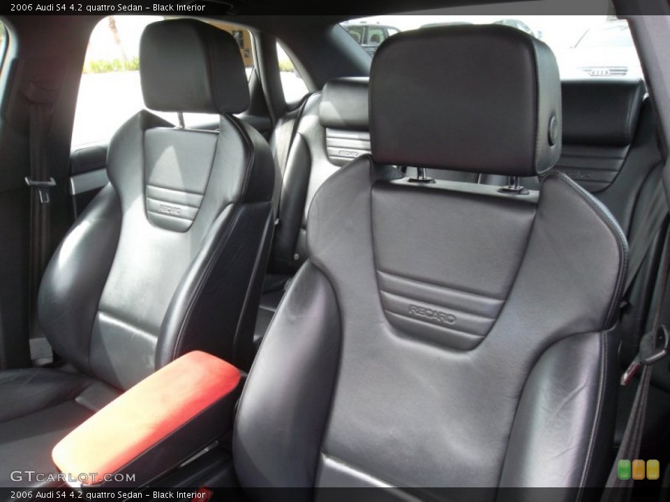 Black Interior Photo for the 2006 Audi S4 4.2 quattro Sedan #57067988