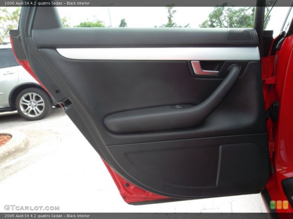 Black Interior Door Panel for the 2006 Audi S4 4.2 quattro Sedan #57068003